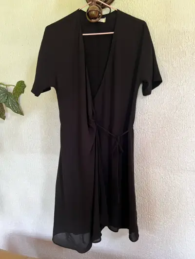 Kimono negro ligero - miniatura 2