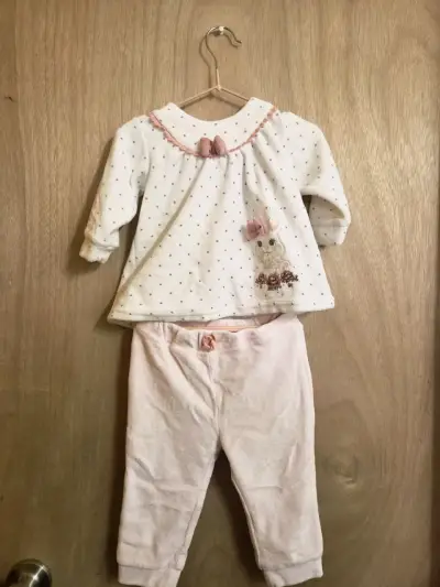 Conjunto bebé polera y pantalón - miniatura 1