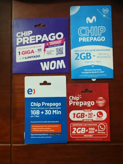 Chips prepagos packs - miniatura 3