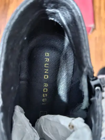 Botines De Cuero Legitimo B. Rossi Talla 35 - miniatura 3