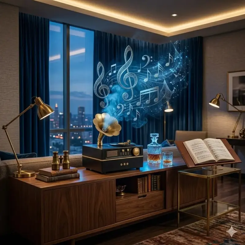 Humidificador bluetooth toca disco - 2