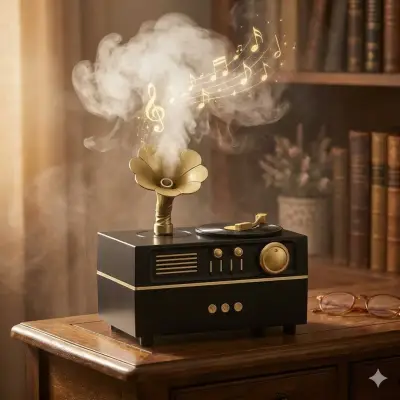 Humidificador bluetooth toca disco - miniatura 3