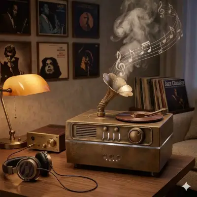 Humidificador bluetooth toca disco - miniatura 1