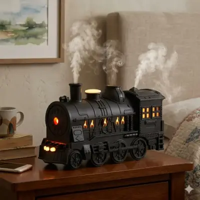 Humidificador tren vintage 300ml - miniatura 1