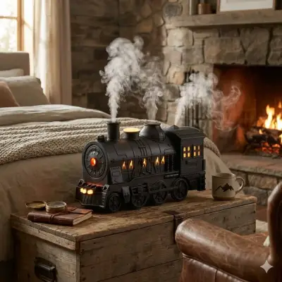 Humidificador tren vintage 300ml - miniatura 2