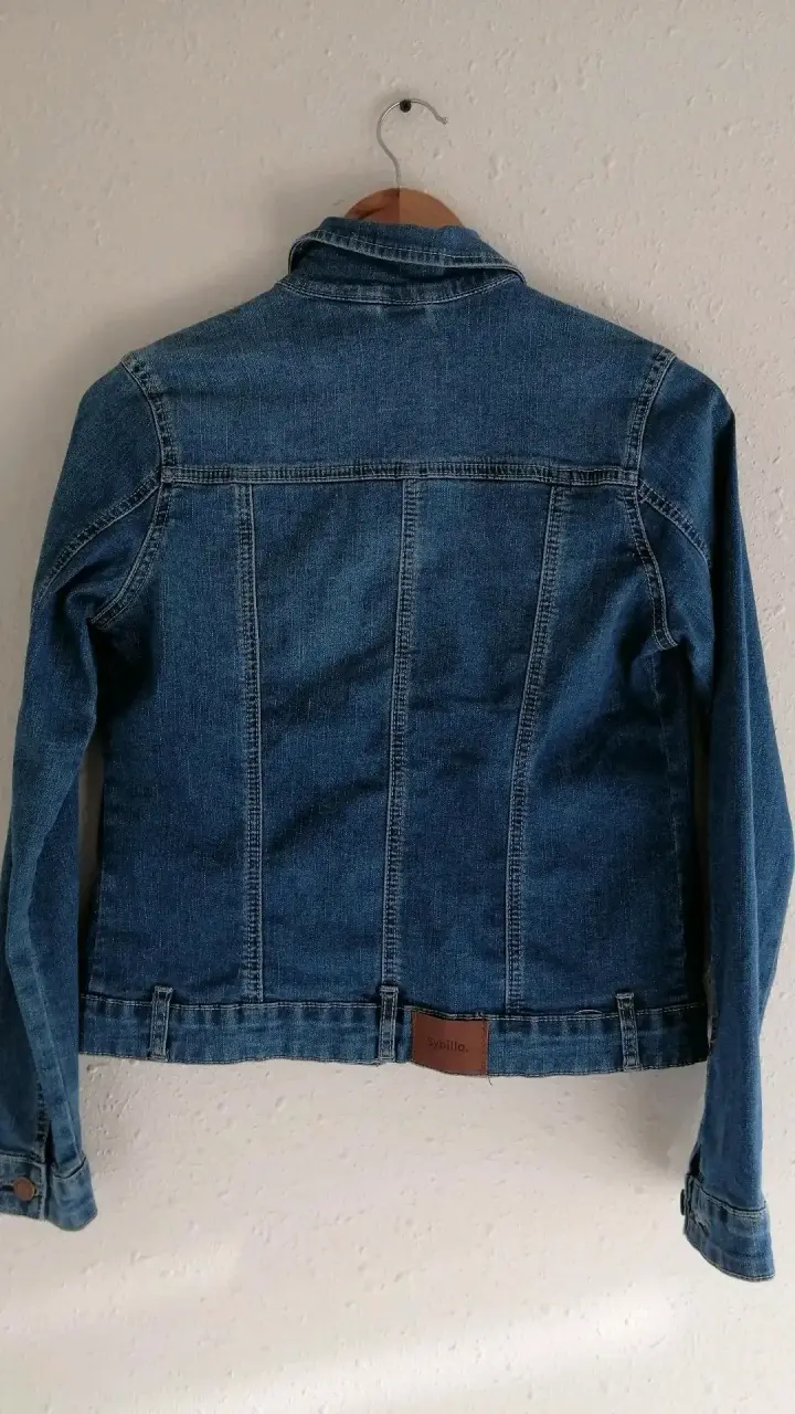 Chaqueta denim azul Sybilla - 2