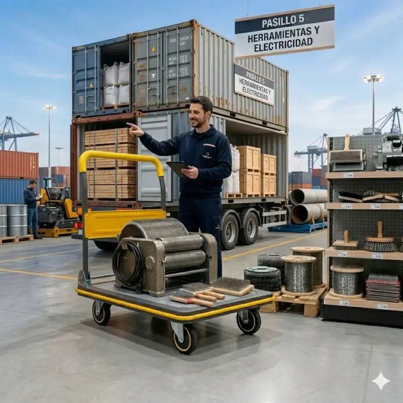 Carro plegable de acero premiun 300 kg - 3