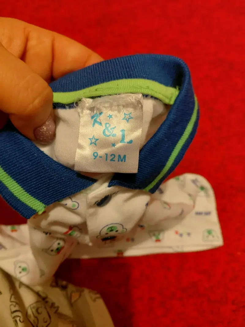 2 Poleras bebé estampadas ositos 9 a 12 meses - 6