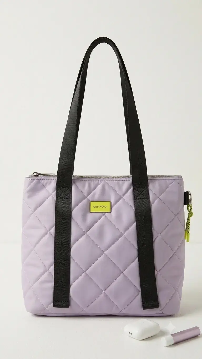 Bolso lila Amphora