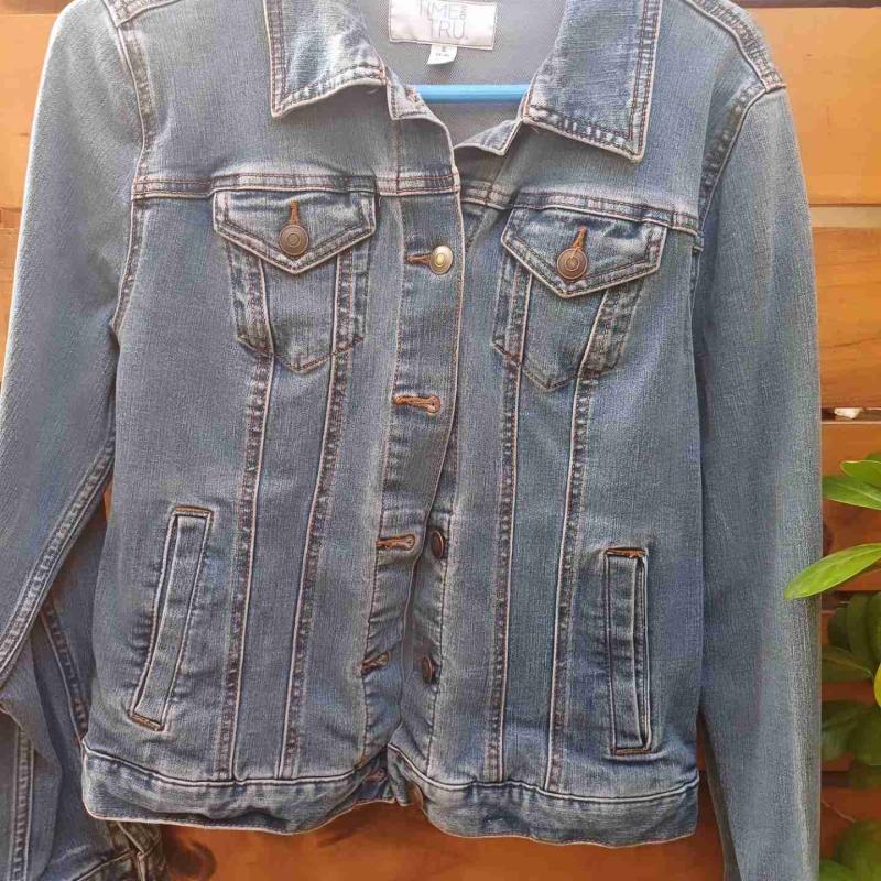 Chaqueta de mezclilla azul - 6