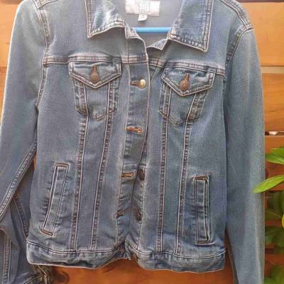 Chaqueta de mezclilla azul - miniatura 6