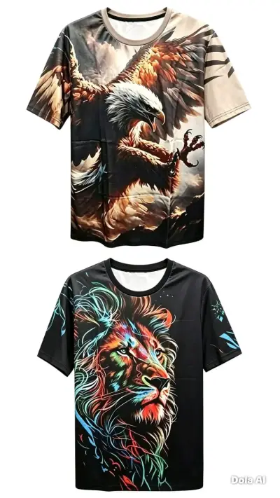 Poleras Estampadas Ambos Lados - miniatura 1
