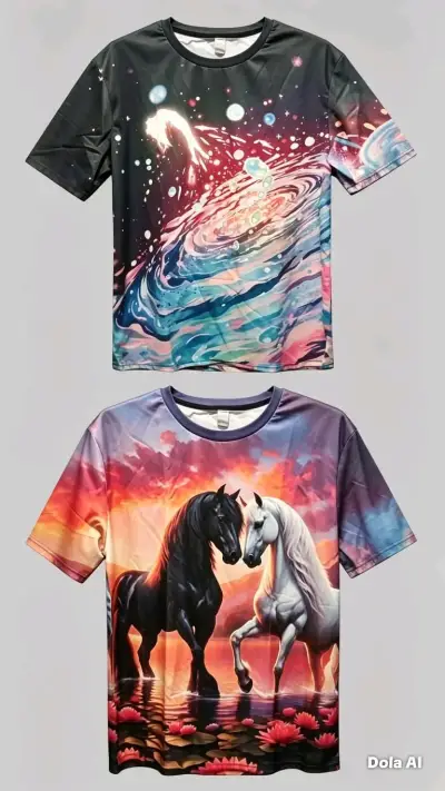 Poleras Estampadas Ambos Lados - miniatura 2