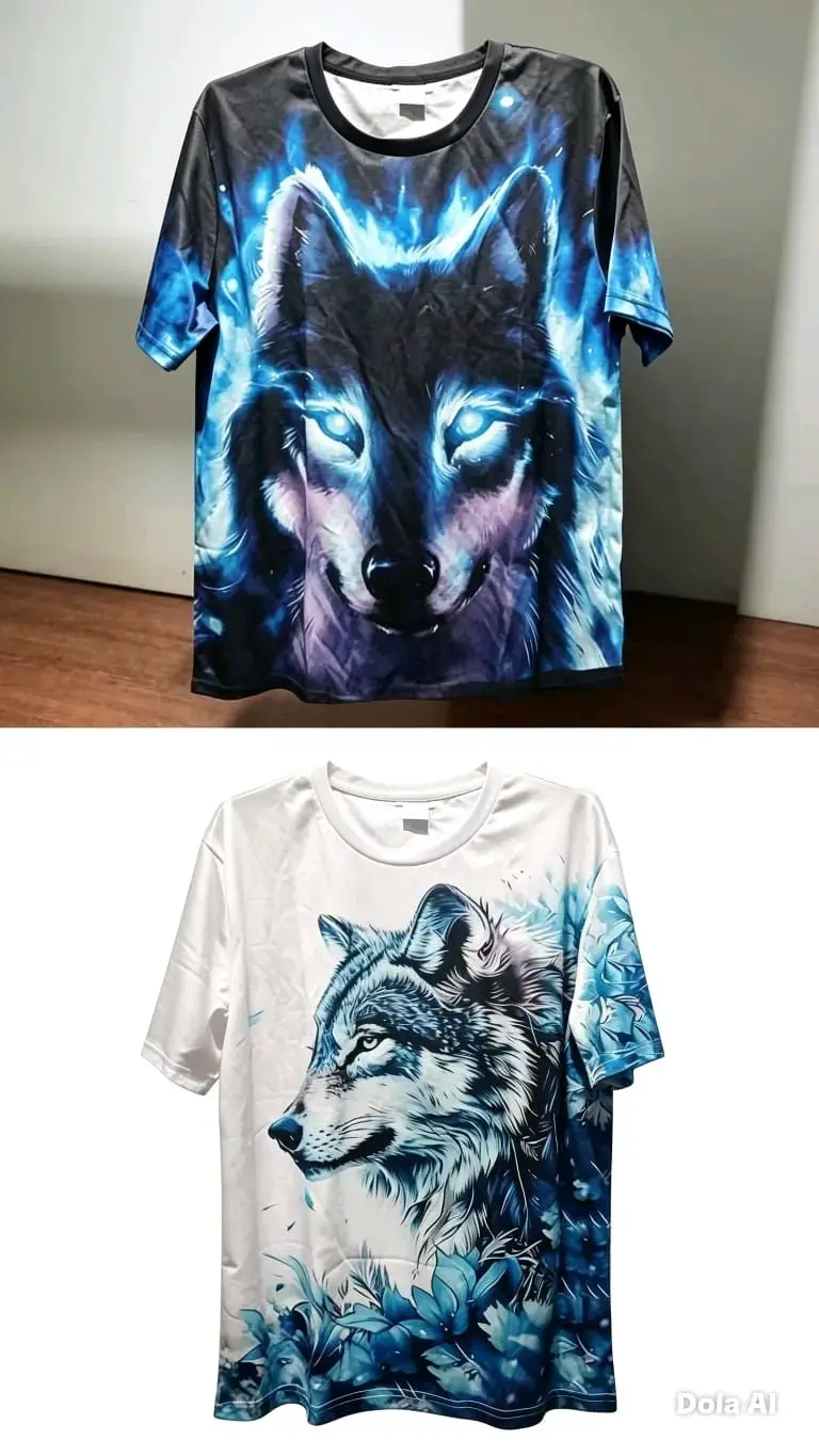 Poleras Estampadas Ambos Lados - 4