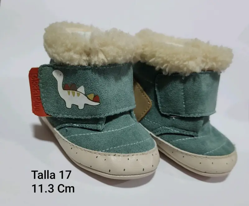 Botines para bebé con dinosaurio