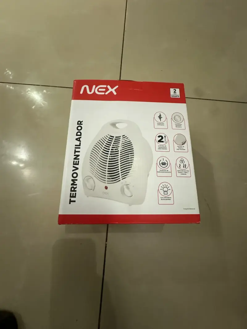 Termoventilador NEX portátil blanco - 2