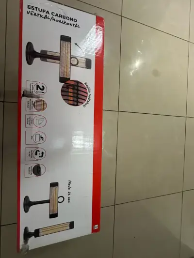 Estufa de carbono vertical/horizontal - miniatura 1