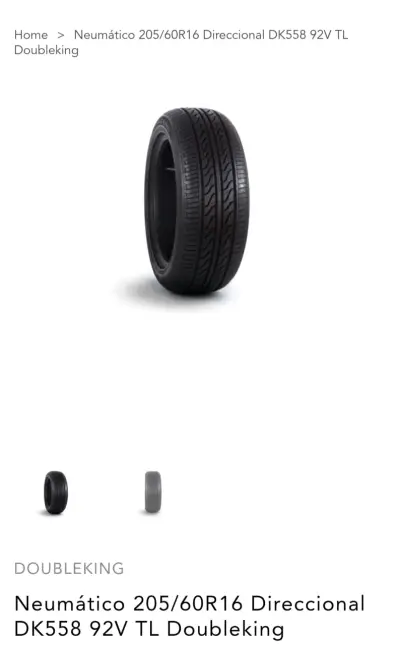 Neumático 205/60 R16 en buen estado - miniatura 5