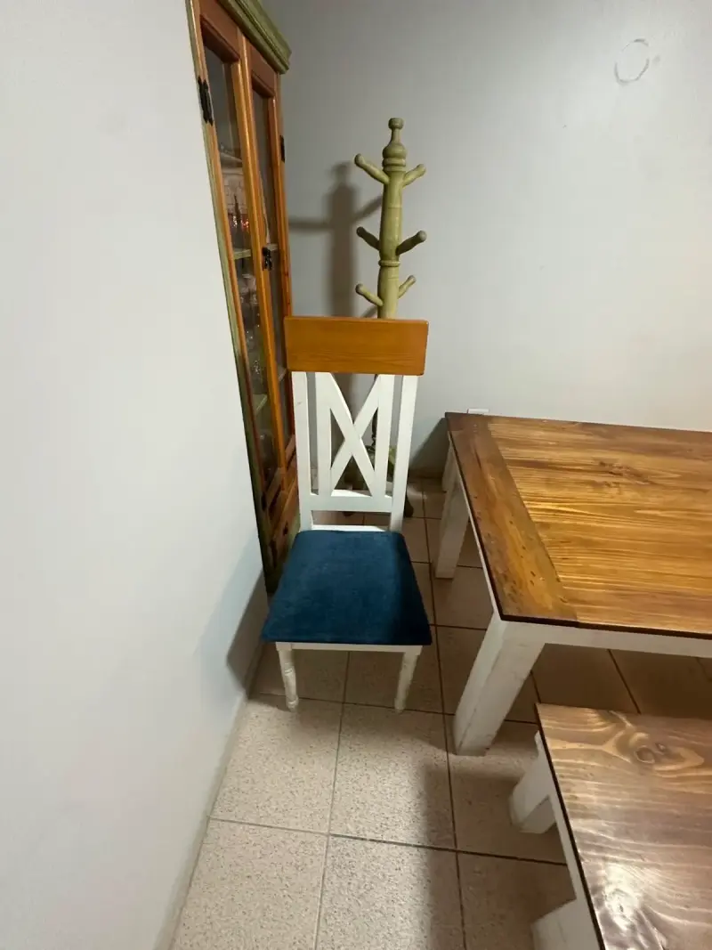 Mesa de comedor madera rústica - 2