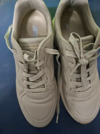 Zapatillas Skechers Bobs beige - miniatura 1