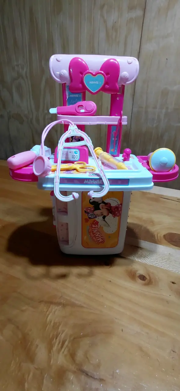 Set de médico Minnie rosa - 1