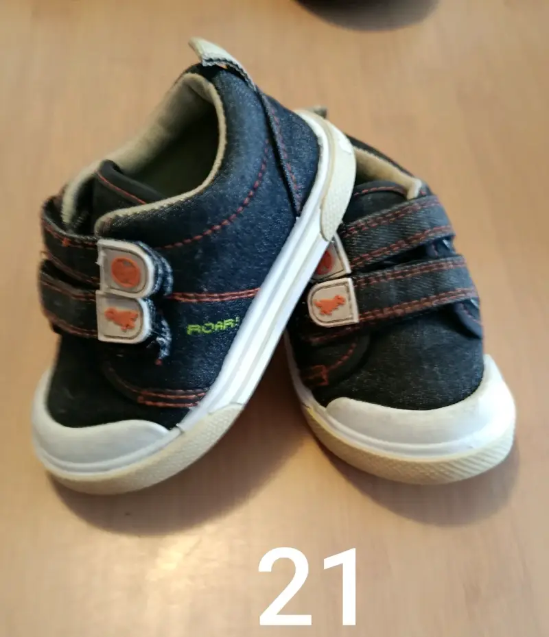 Zapatillas infantiles denim - 1