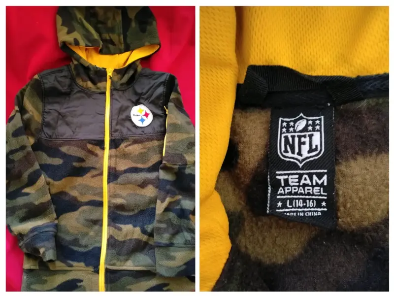Chaqueta camuflada con capucha Steelers - 2