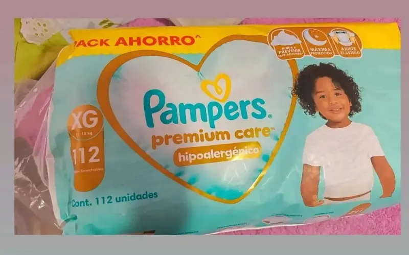 Pañales Pampers Premium Care XG