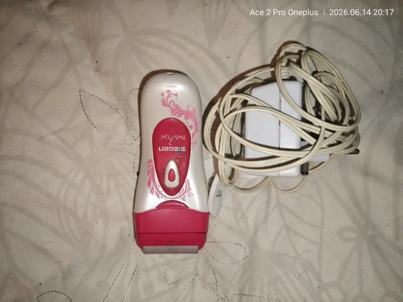 Depiladora eléctrica SIEGEN rosa