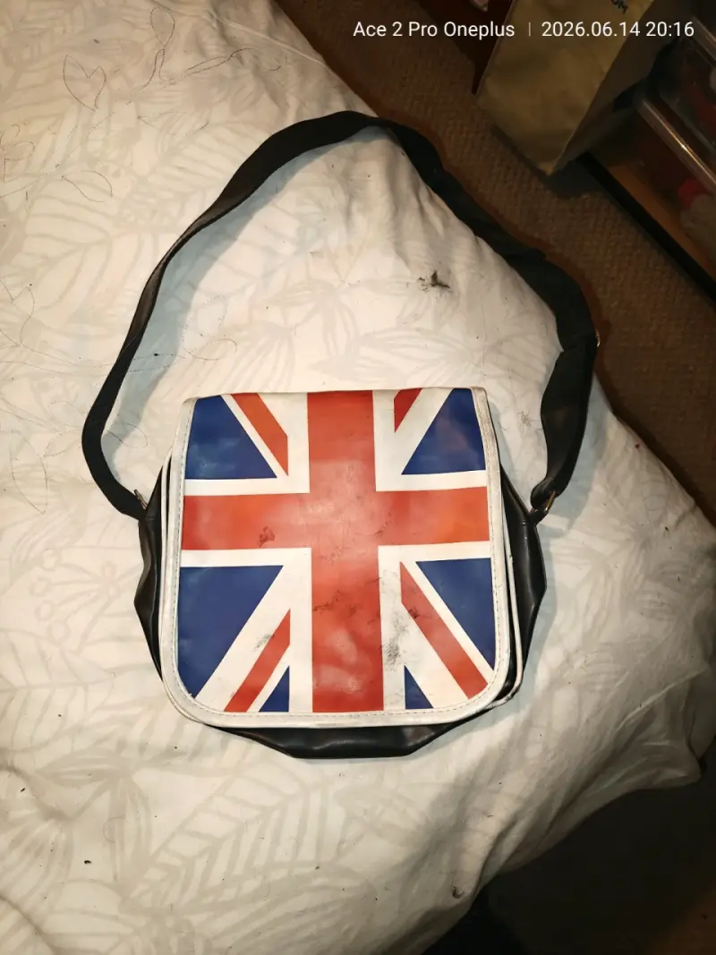 Bandolera con bandera británica