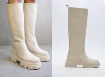 Botas largas Zara  N39 - miniatura 1
