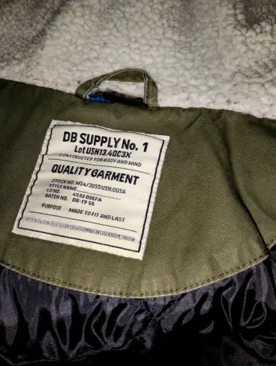Chaqueta DB Supply verde - miniatura 1