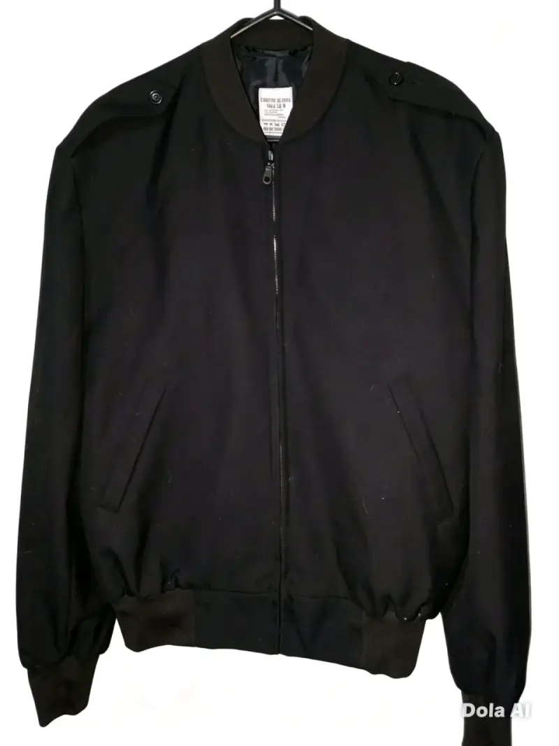 Chaqueta negra bomber - 1