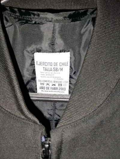 Chaqueta negra bomber - miniatura 2