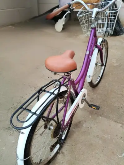 Bicicleta Besatti Milano 24 morada - miniatura 3