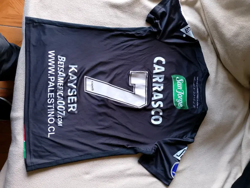 Camiseta fútbol ANFP AUDAX Y PALESTINO ORIGINALES - 5