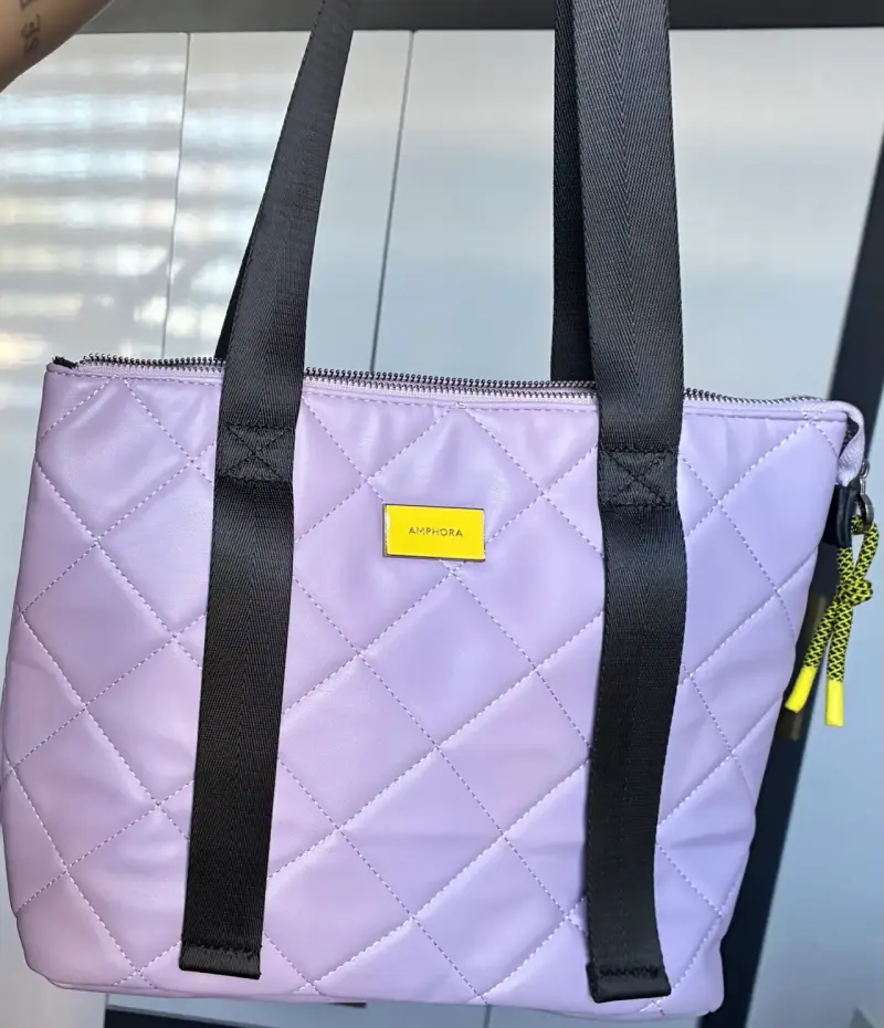 Bolso lila Amphora - 4