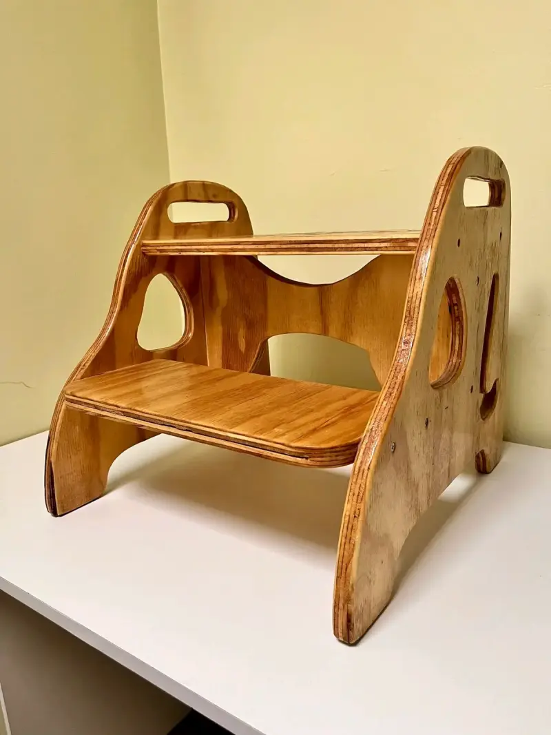 Escalera infantil de madera - 6
