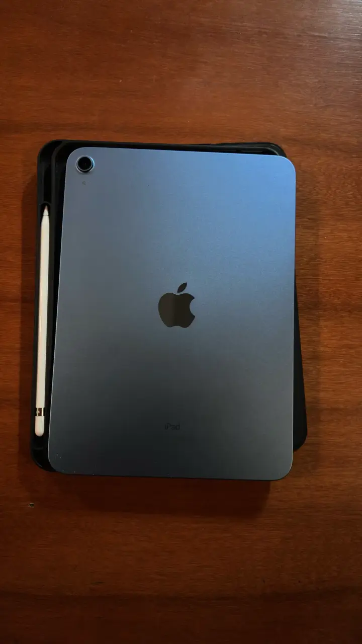 iPad 10 Wifi 64GB Blue + Apple Pencil primera gene - 5