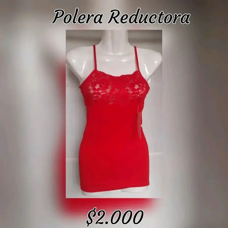 Polera reductora roja