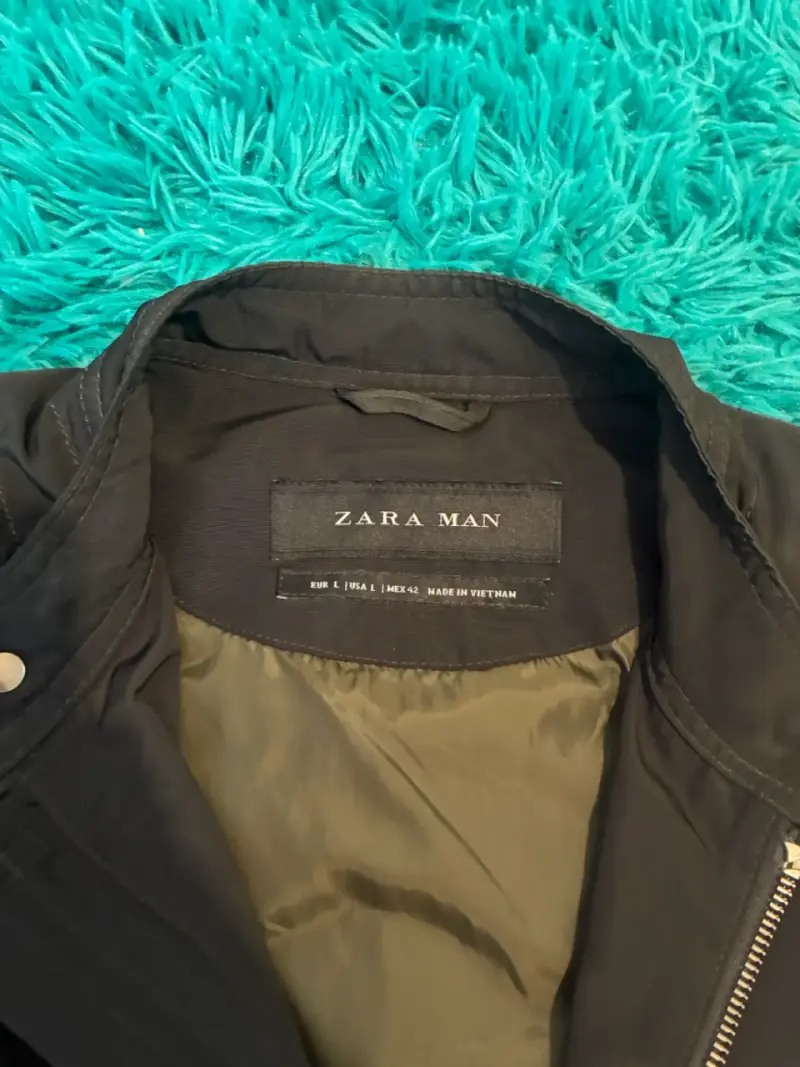 Chaqueta negra Zara Man L - 1