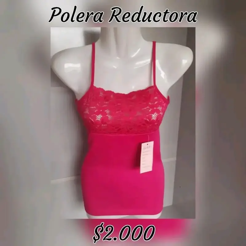 Polera Reductora Fucsia