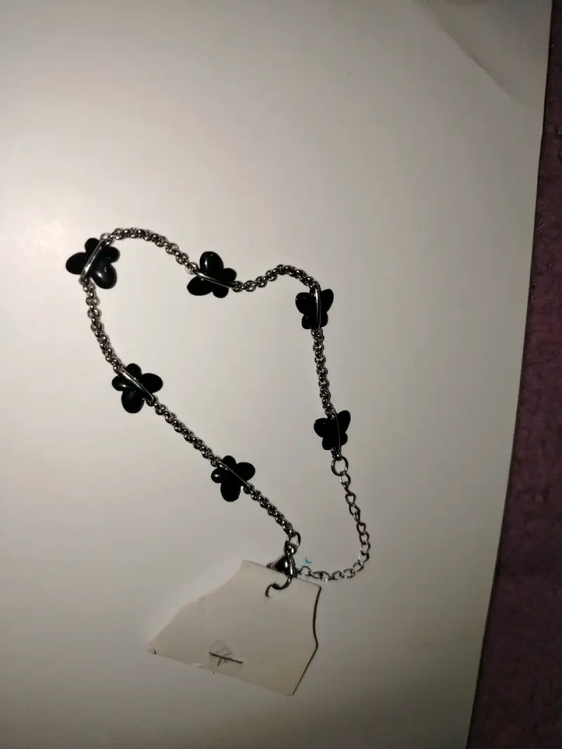 Pulsera de mariposas negras
