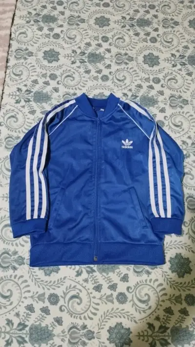 Chaqueta deportiva azul Adidas - miniatura 1