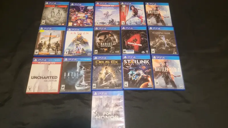 Colección juegos PS4 variados