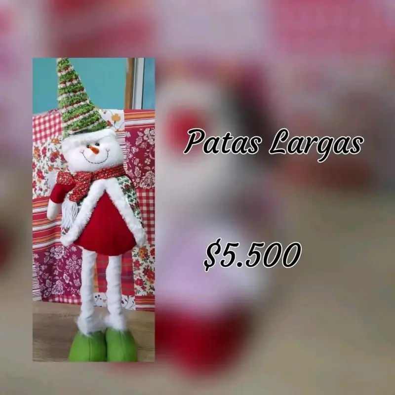 Muñeco decorativo navideño