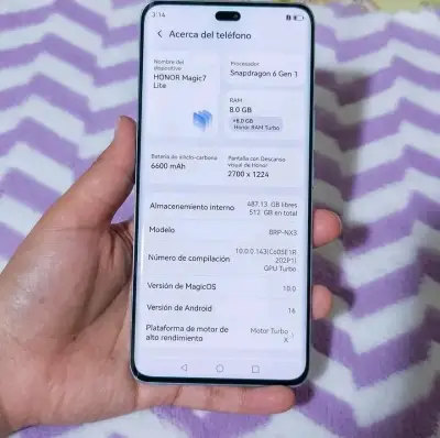 Smartphone moderno de 6.5 pulgadas - miniatura 3