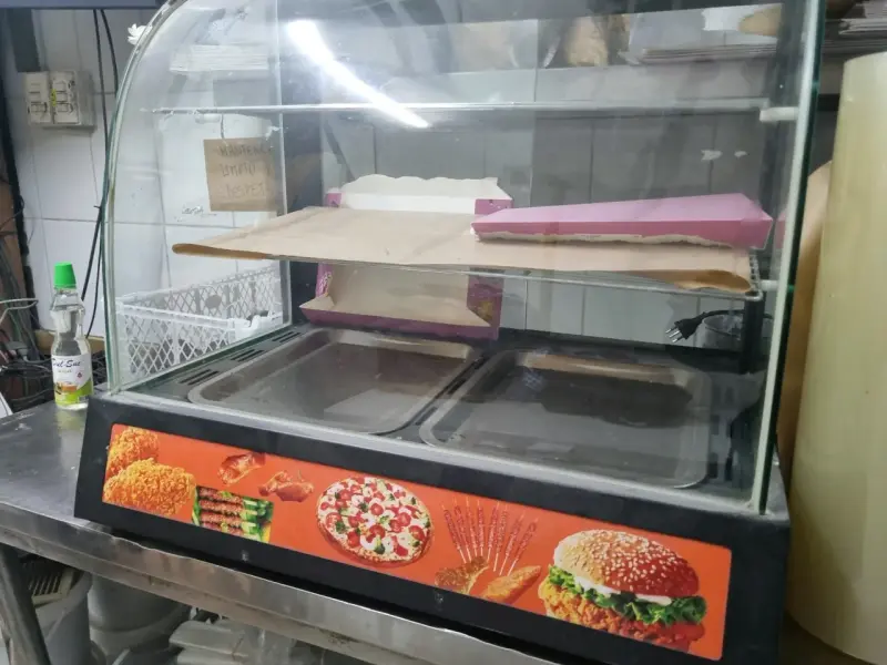 Vitrina exhibidora de alimentos - 1