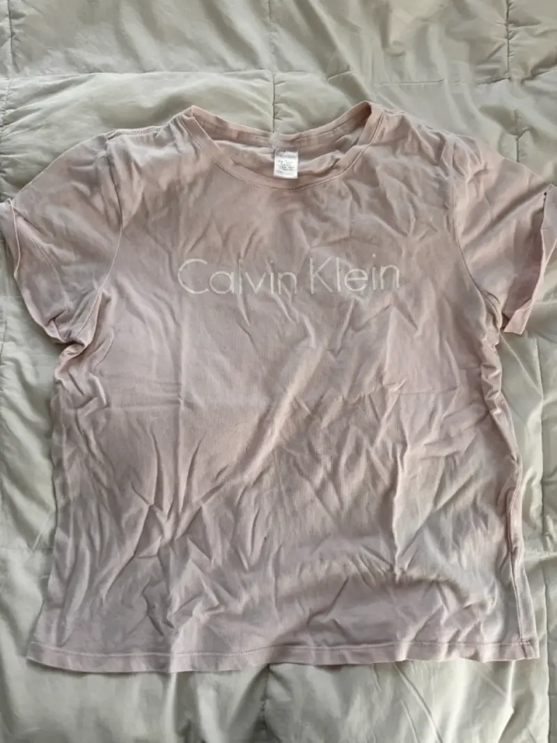 Polera Calvin Klein rosa - 1