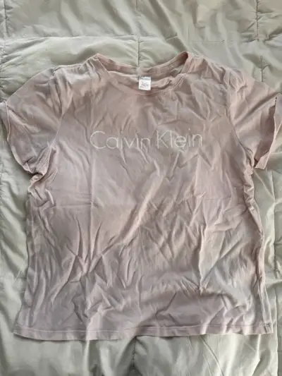 Polera Calvin Klein rosa - miniatura 1